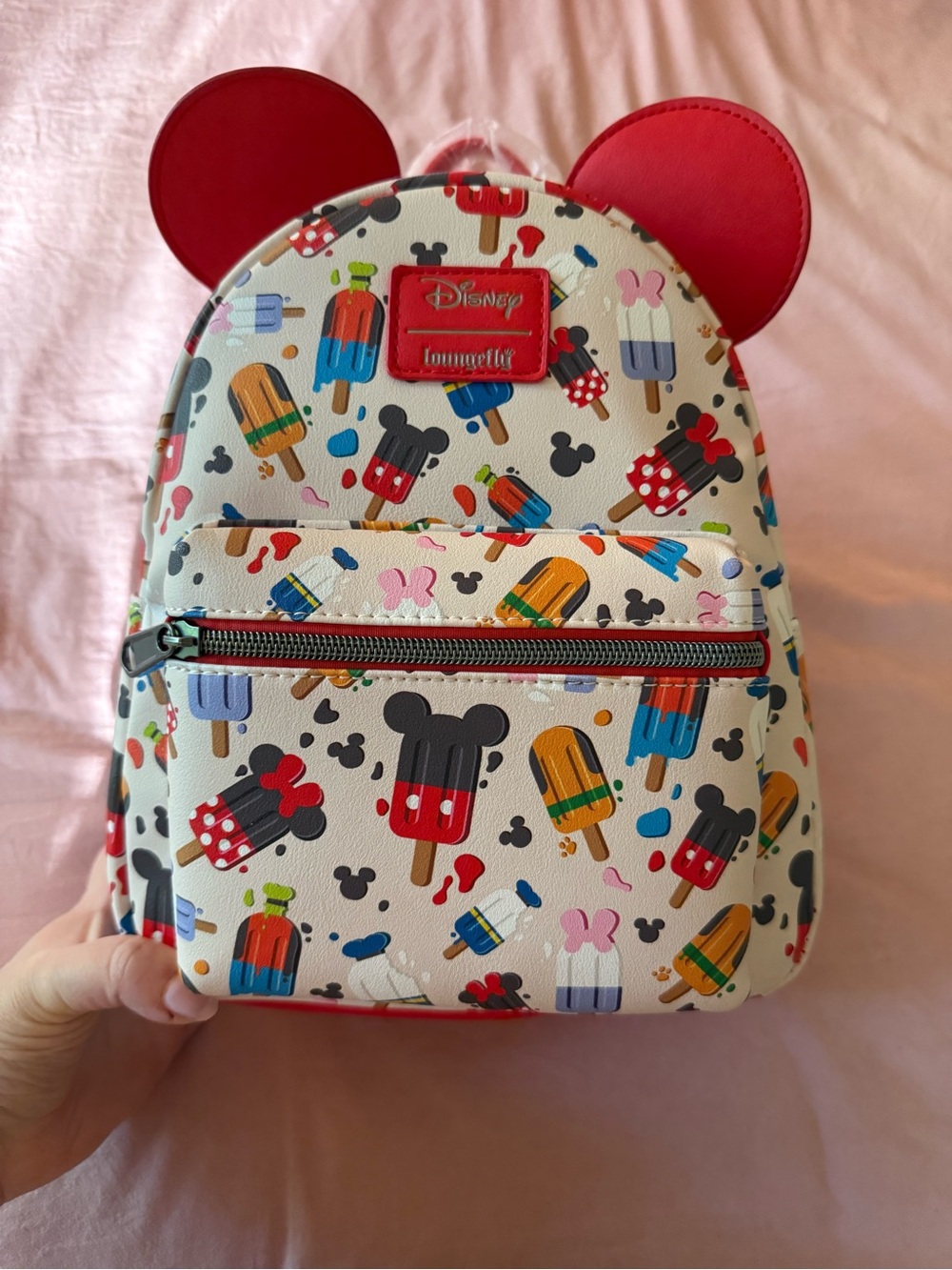 Loungefly Disney’s Mickey & Friends Popsicle AOP Backpack